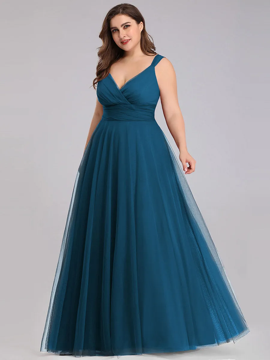 Plus Size Wholesale Tulle Bridesmaid Dresses for Women