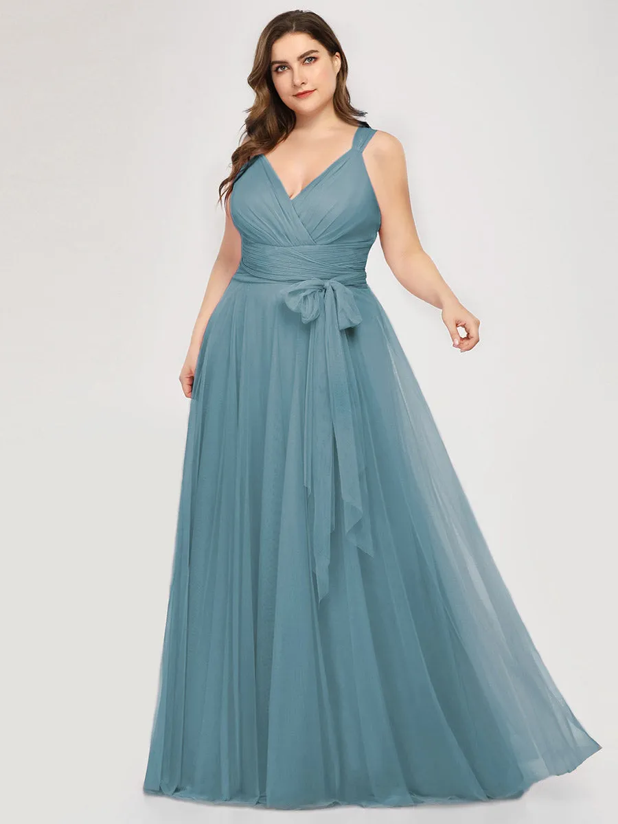 Plus Size Wholesale Tulle Bridesmaid Dresses for Women