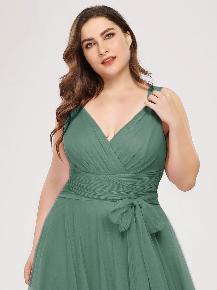 Plus Size Wholesale Tulle Bridesmaid Dresses for Women