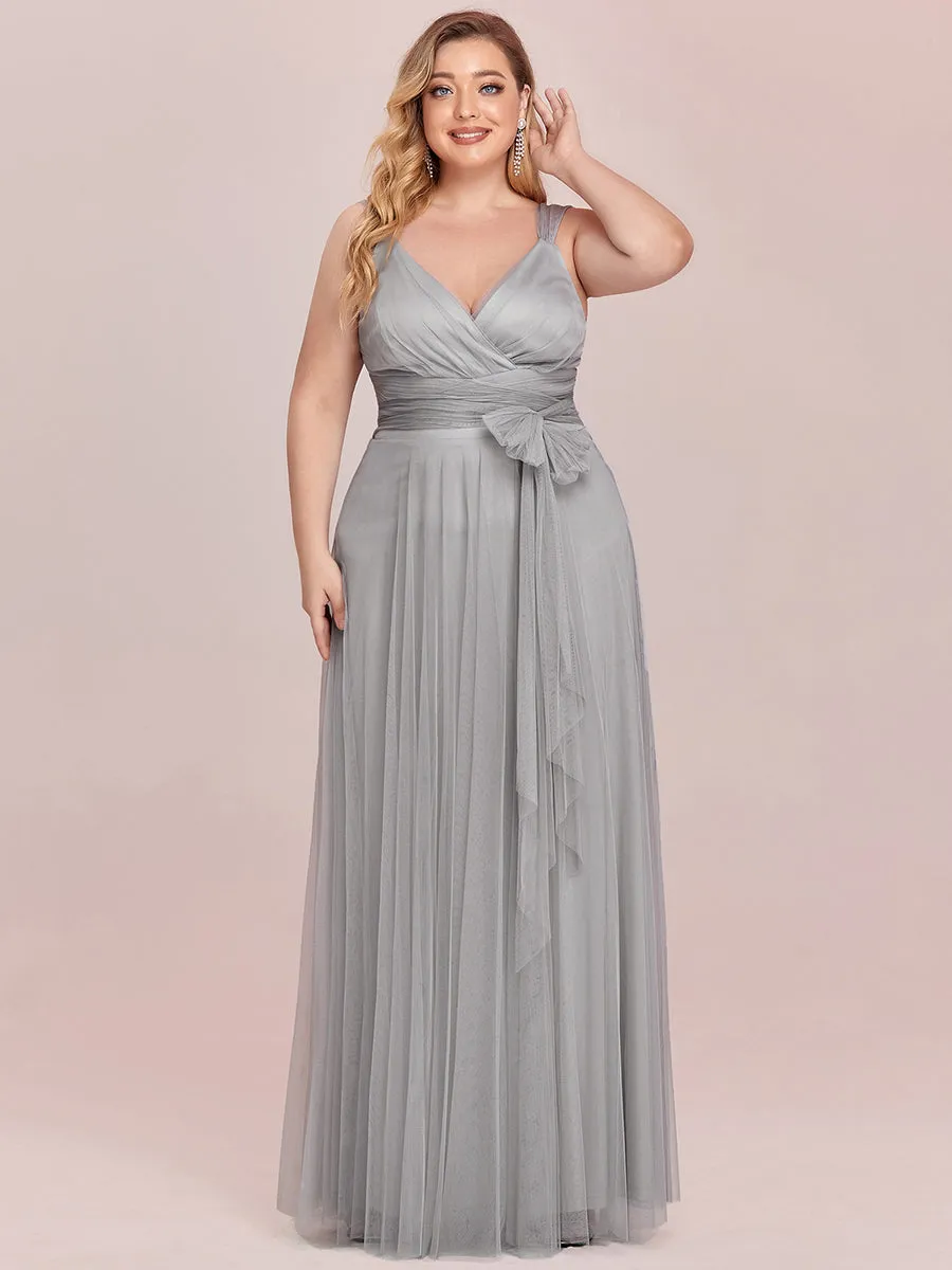 Plus Size Wholesale Tulle Bridesmaid Dresses for Women