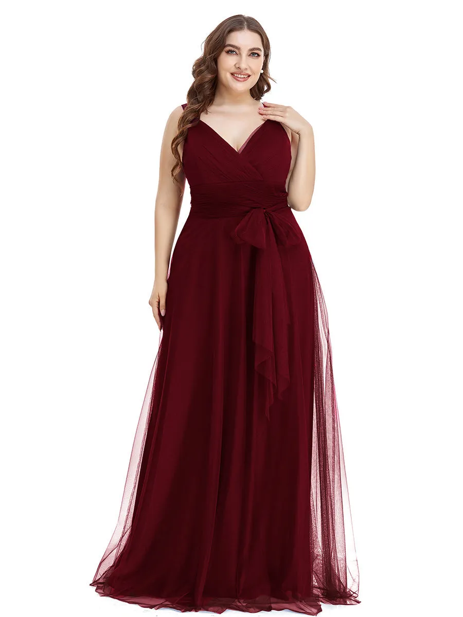 Plus Size Wholesale Tulle Bridesmaid Dresses for Women