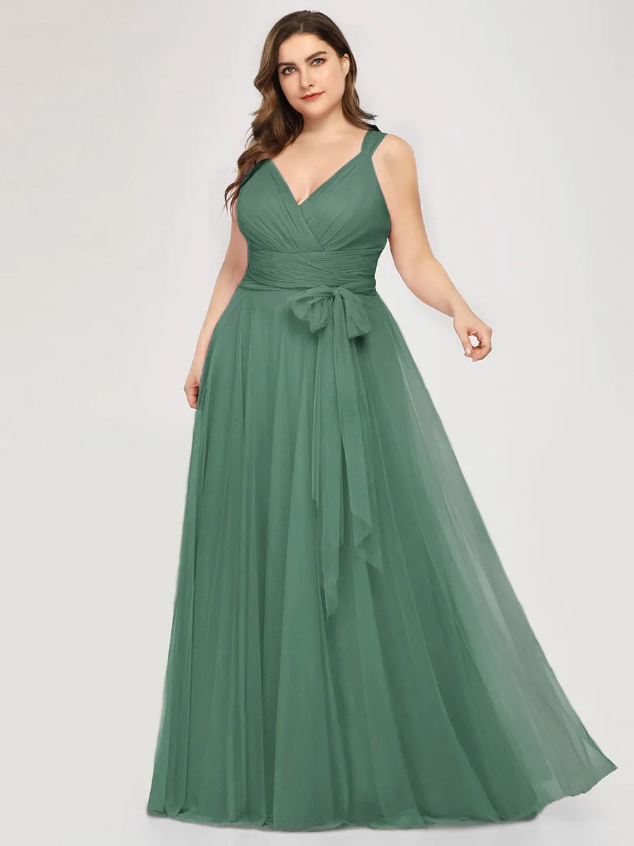 Plus Size Wholesale Tulle Bridesmaid Dresses for Women