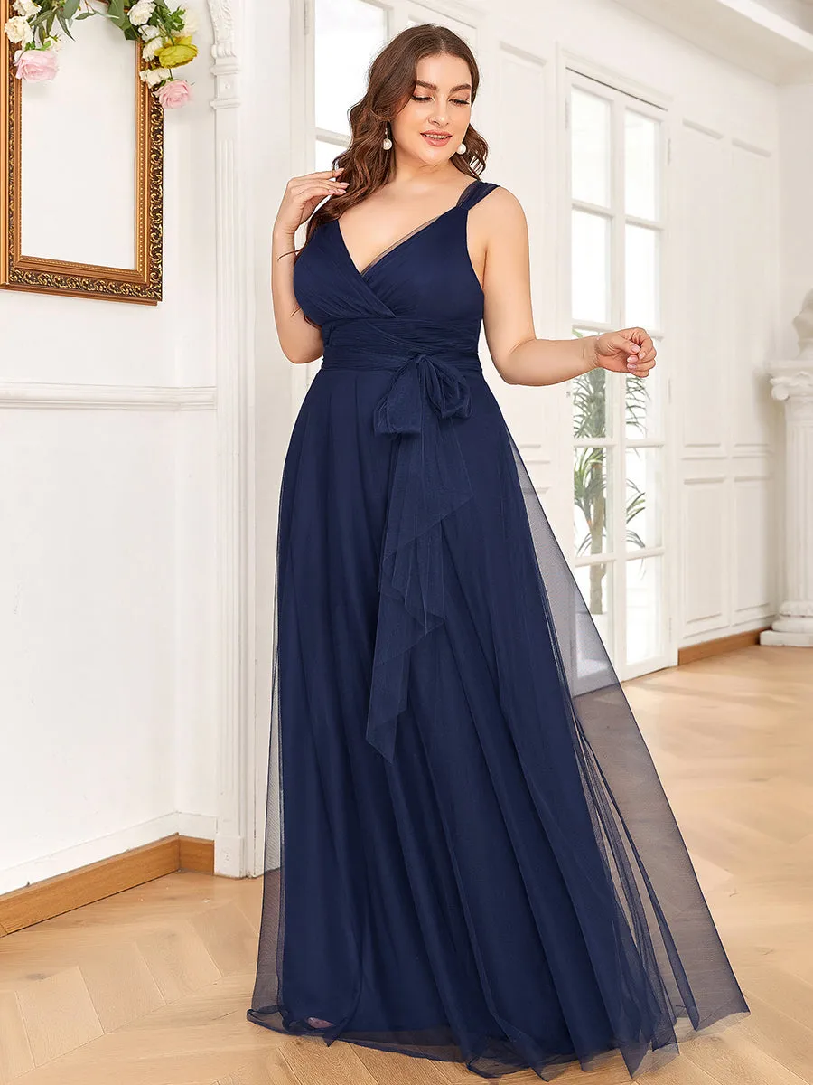 Plus Size Wholesale Tulle Bridesmaid Dresses for Women