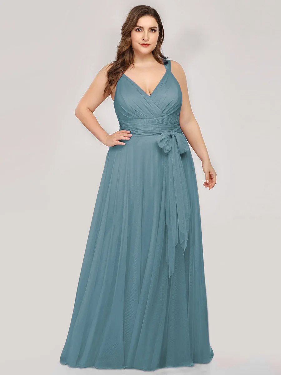 Plus Size Wholesale Tulle Bridesmaid Dresses for Women