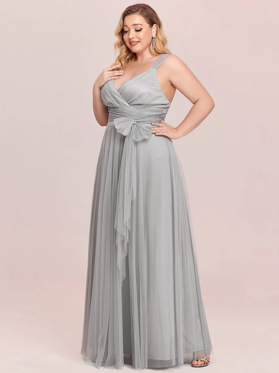 Plus Size Wholesale Tulle Bridesmaid Dresses for Women