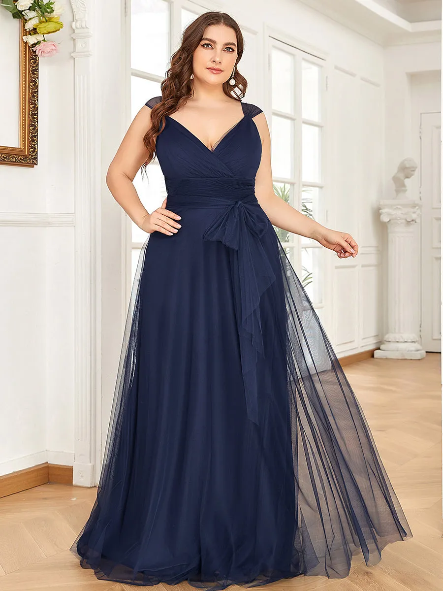 Plus Size Wholesale Tulle Bridesmaid Dresses for Women