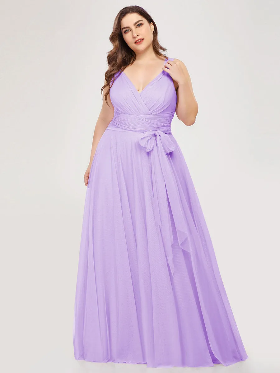 Plus Size Wholesale Tulle Bridesmaid Dresses for Women