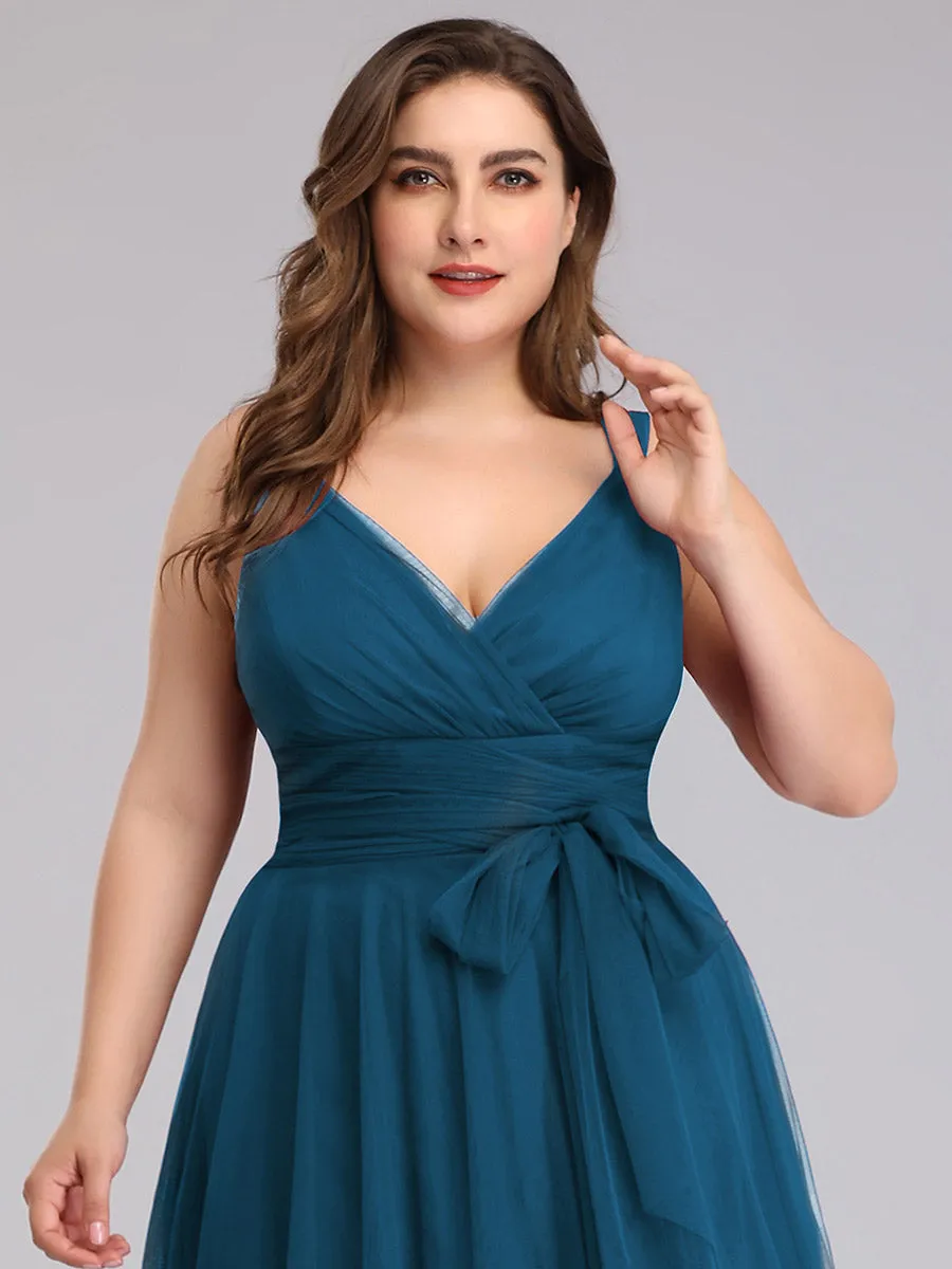 Plus Size Wholesale Tulle Bridesmaid Dresses for Women