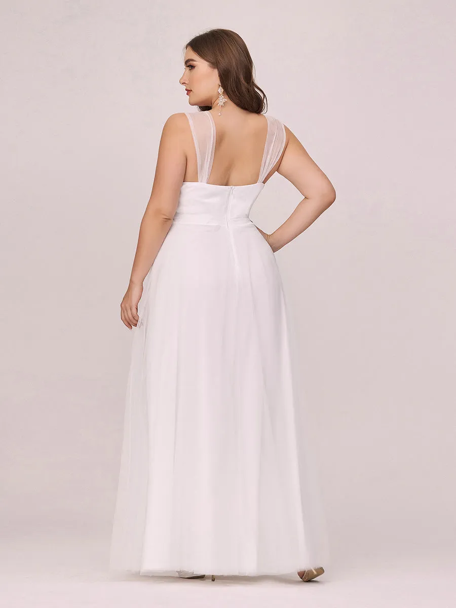 Plus Size Wholesale Tulle Bridesmaid Dresses for Women