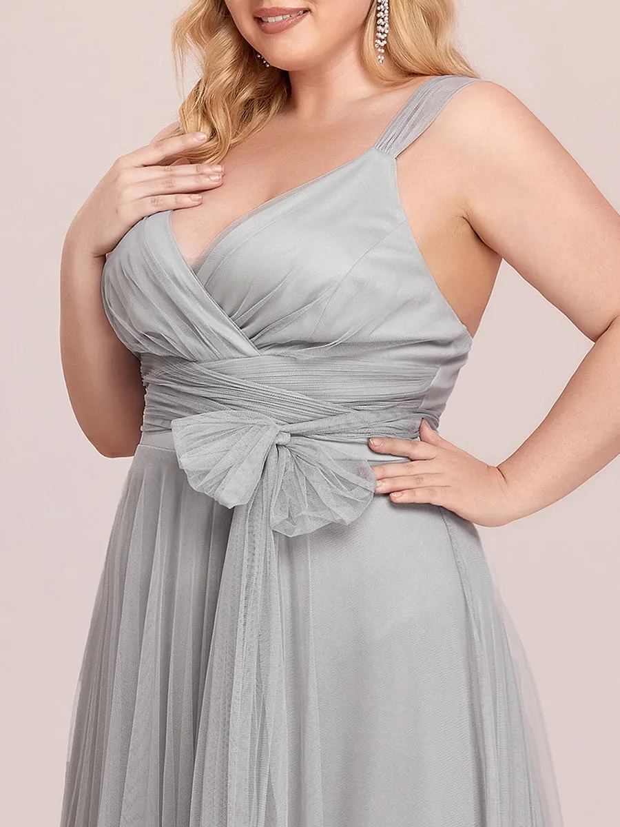 Plus Size Wholesale Tulle Bridesmaid Dresses for Women