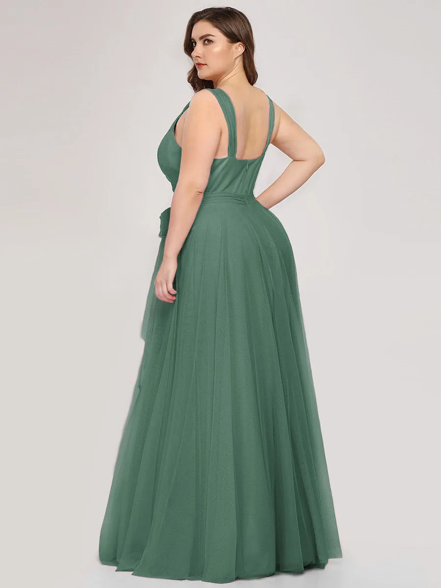 Plus Size Wholesale Tulle Bridesmaid Dresses for Women