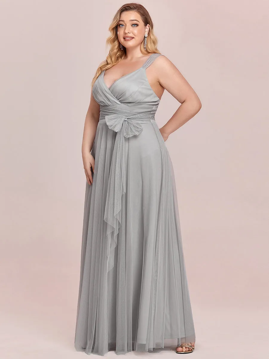 Plus Size Wholesale Tulle Bridesmaid Dresses for Women