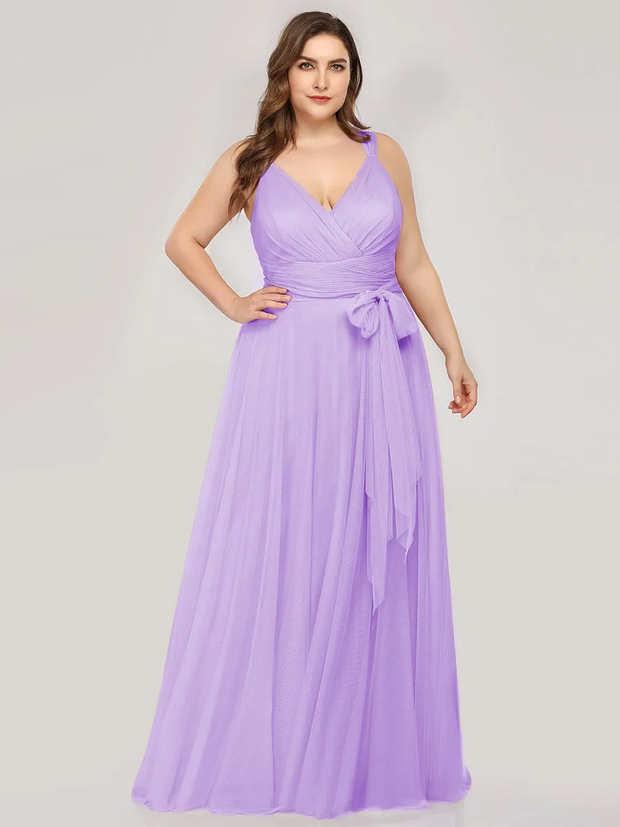 Plus Size Wholesale Tulle Bridesmaid Dresses for Women