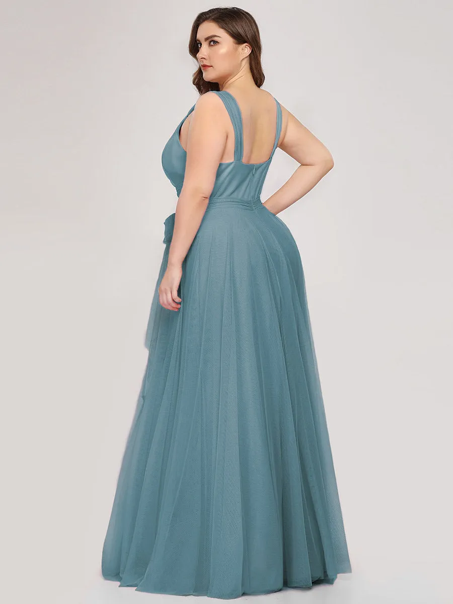 Plus Size Wholesale Tulle Bridesmaid Dresses for Women