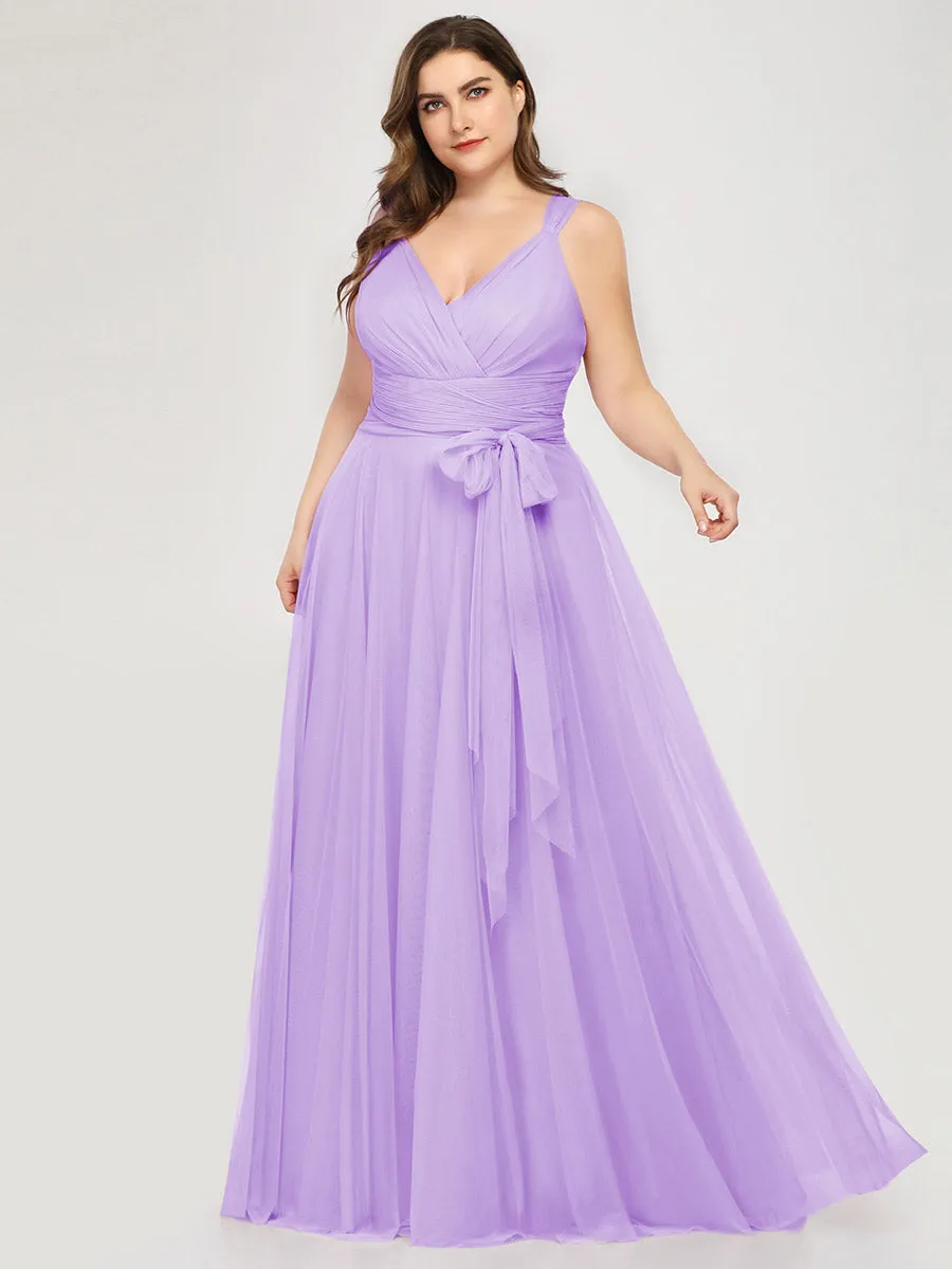 Plus Size Wholesale Tulle Bridesmaid Dresses for Women