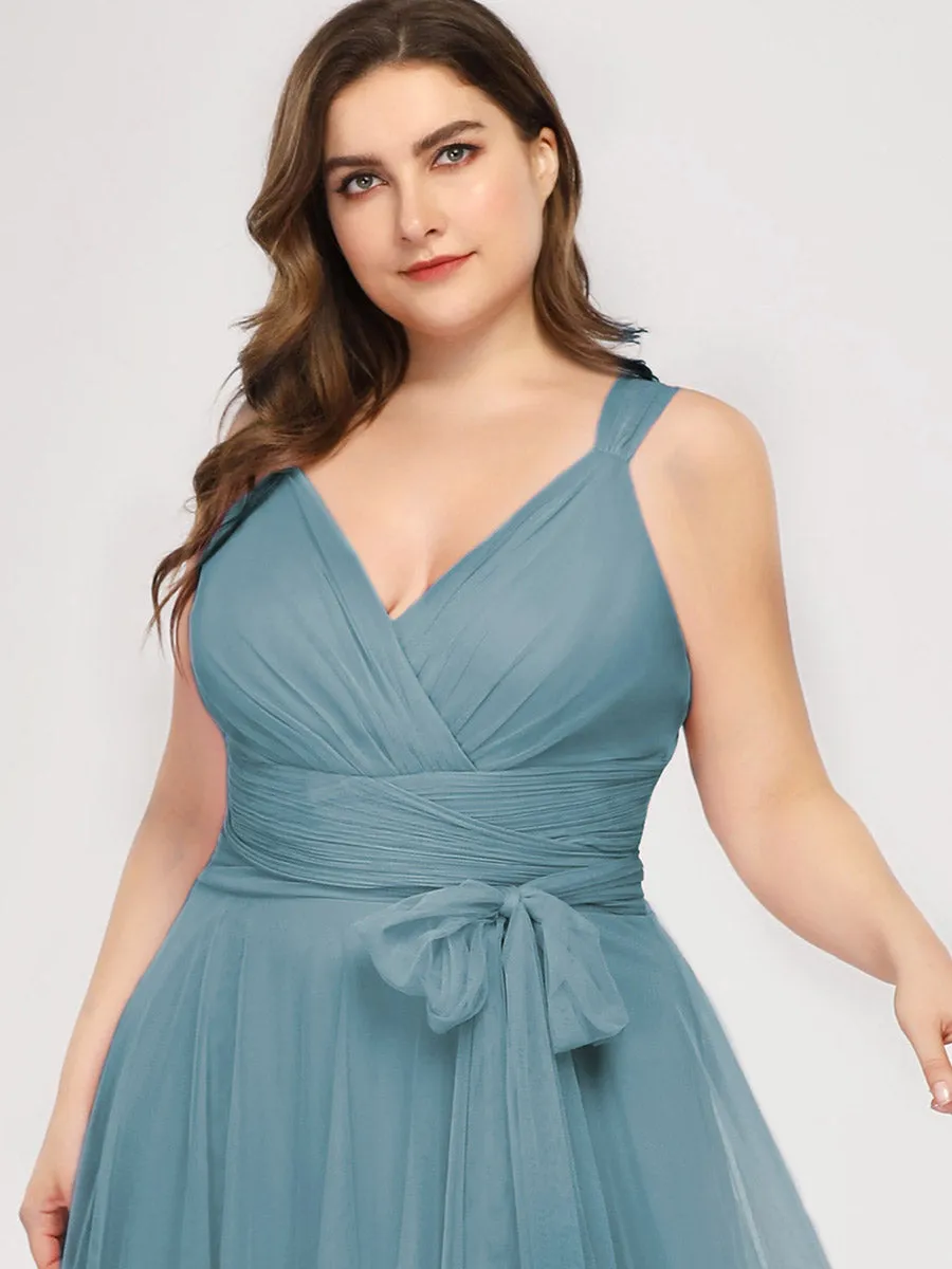 Plus Size Wholesale Tulle Bridesmaid Dresses for Women