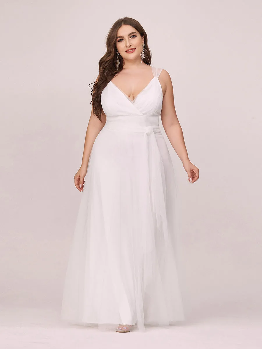 Plus Size Wholesale Tulle Bridesmaid Dresses for Women