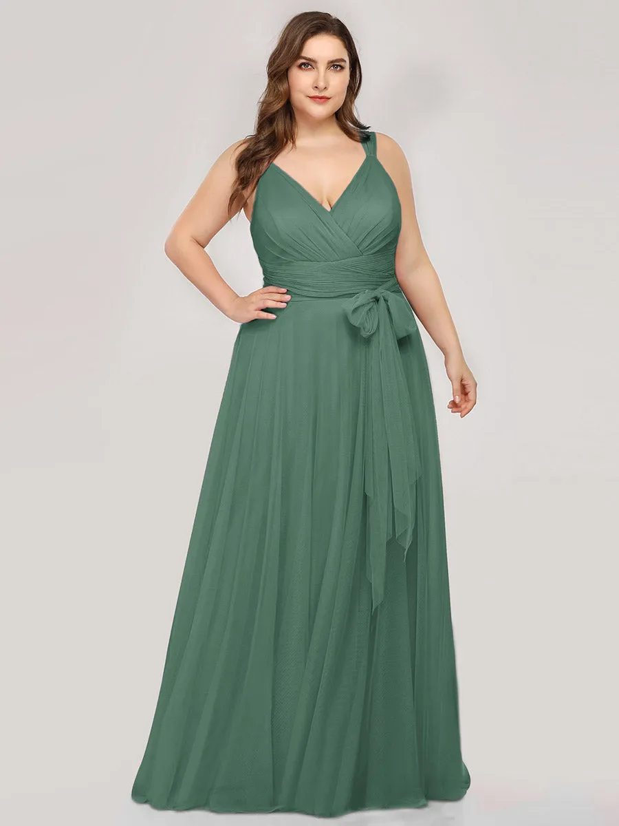 Plus Size Wholesale Tulle Bridesmaid Dresses for Women