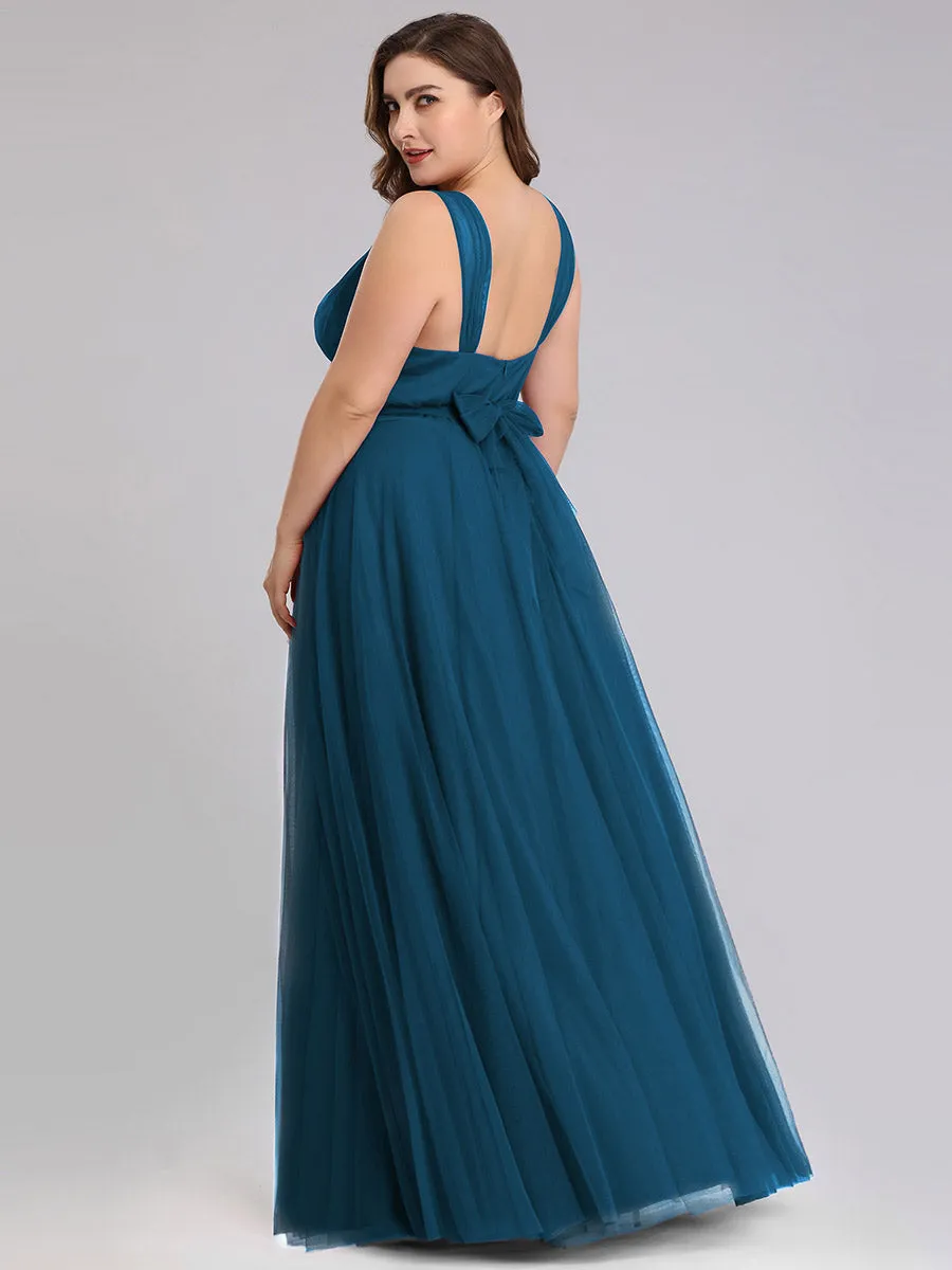 Plus Size Wholesale Tulle Bridesmaid Dresses for Women