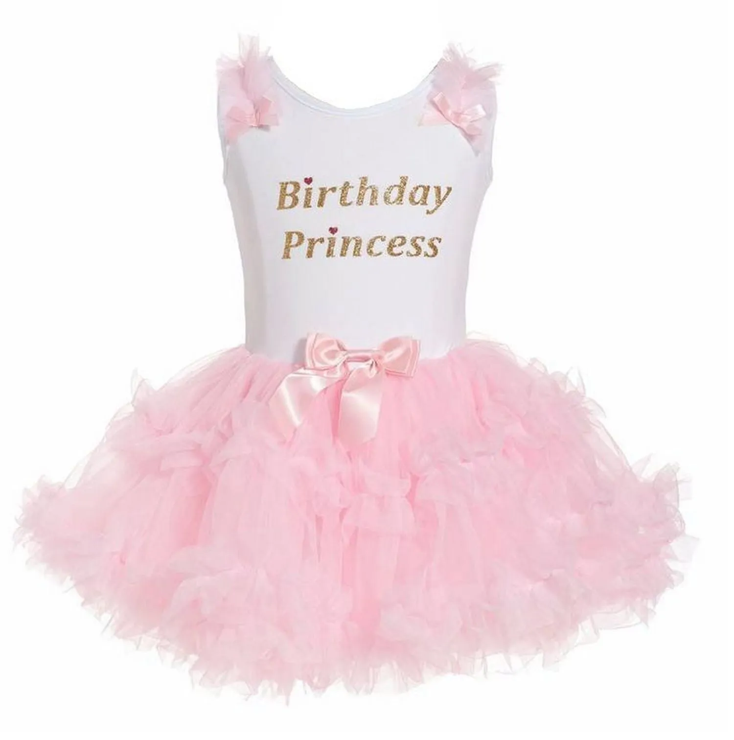 Popatu Birthday Princess Ruffle Dress