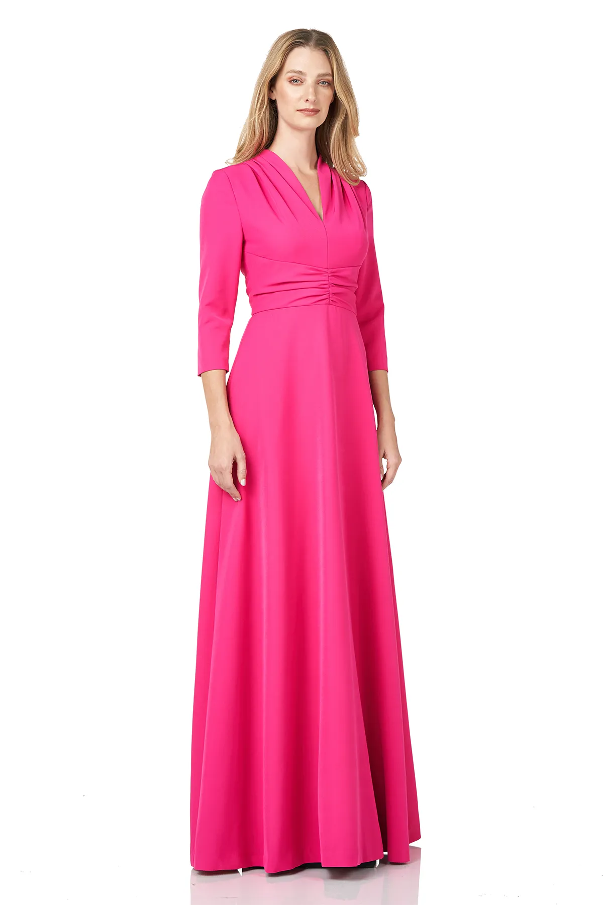 Stretch Crepe Gown