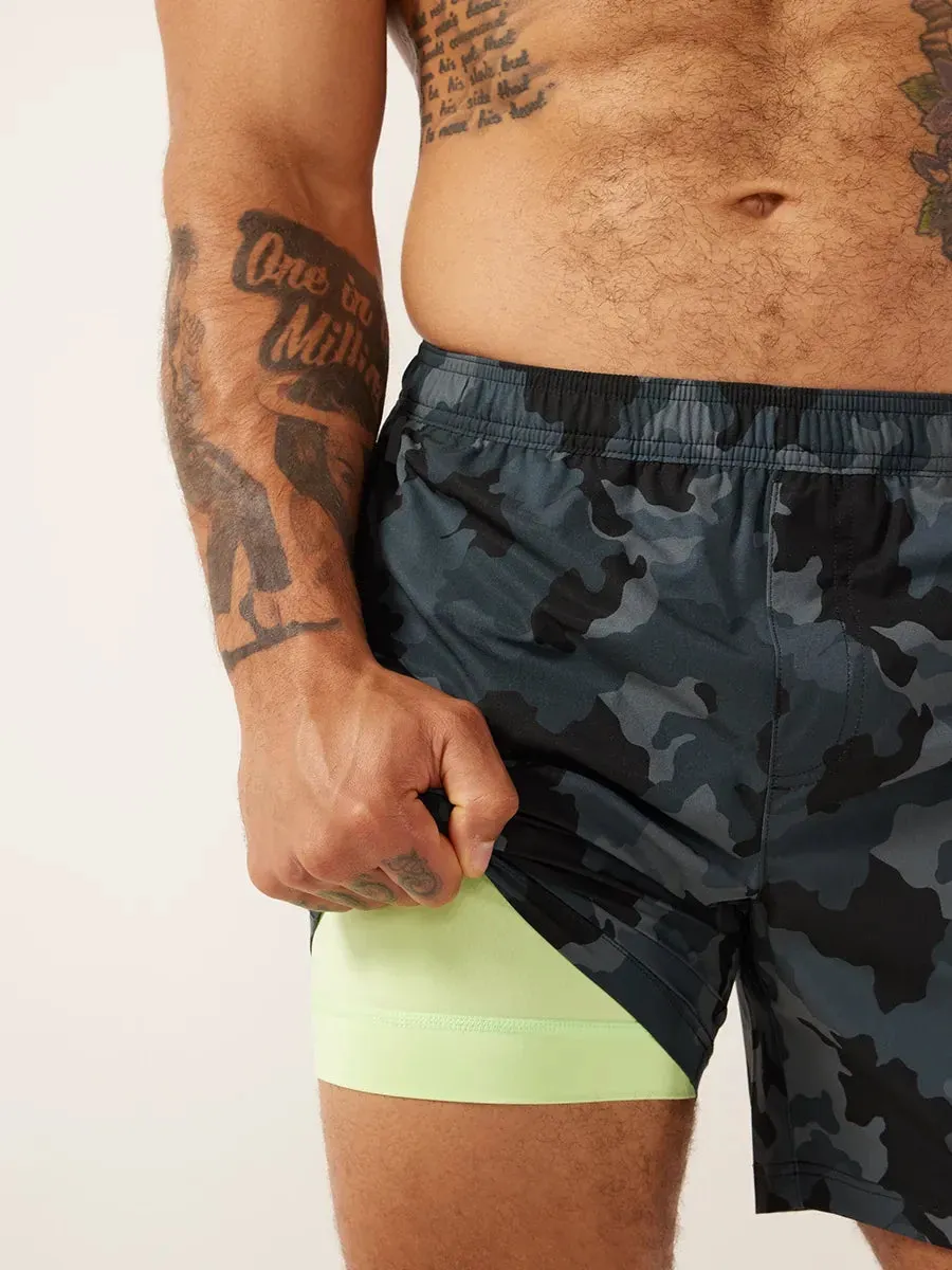 The Camo Glows 7" (Sport Short)