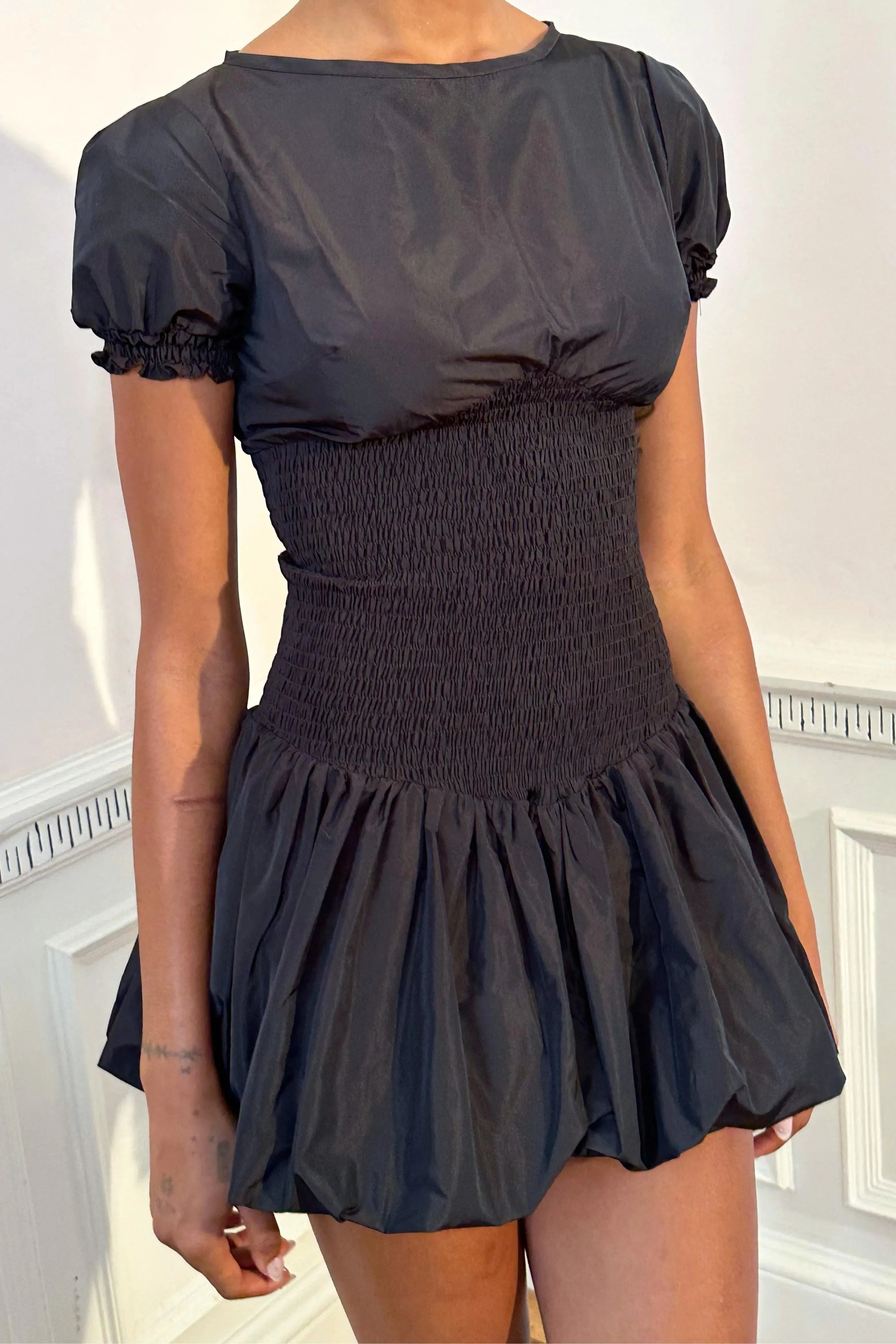 The Deba Dress, Chocolate