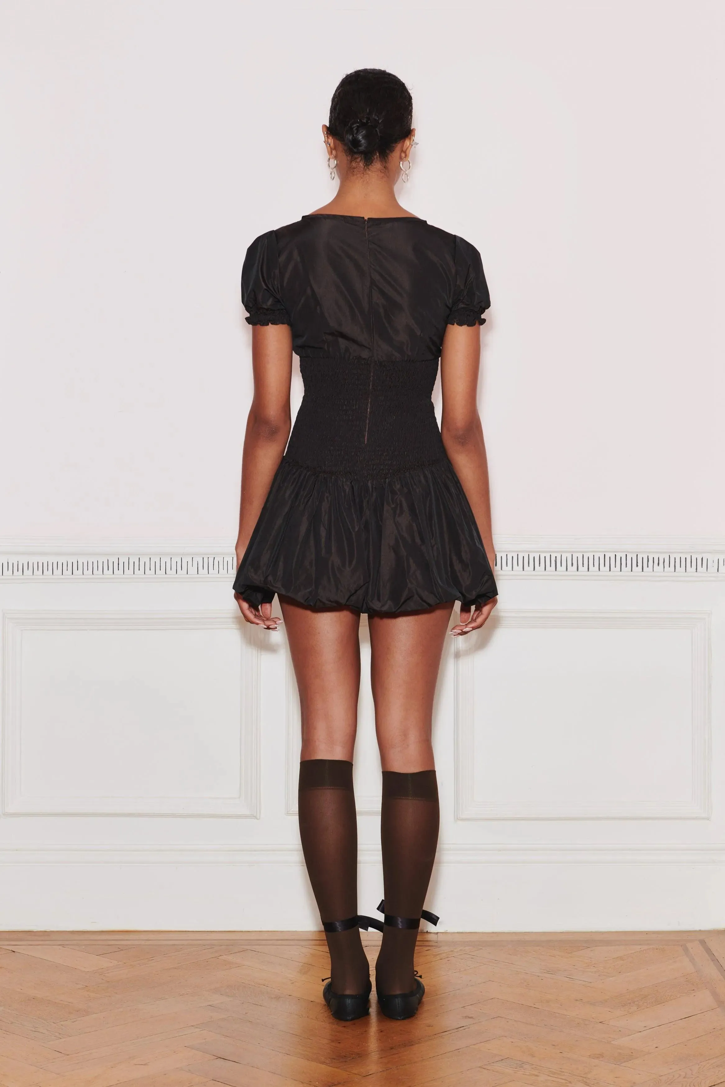 The Deba Dress, Chocolate