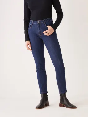 The Stevie High Rise Slim Jean in Dark Indigo