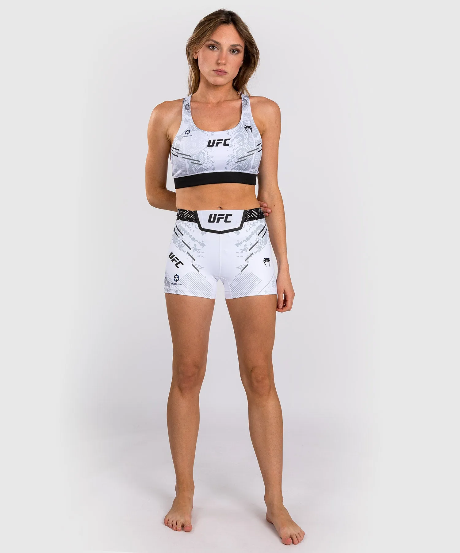 UFC Adrenaline by Venum Authentic Fight Night Women’s Vale Tudo Short - Short Fit - White