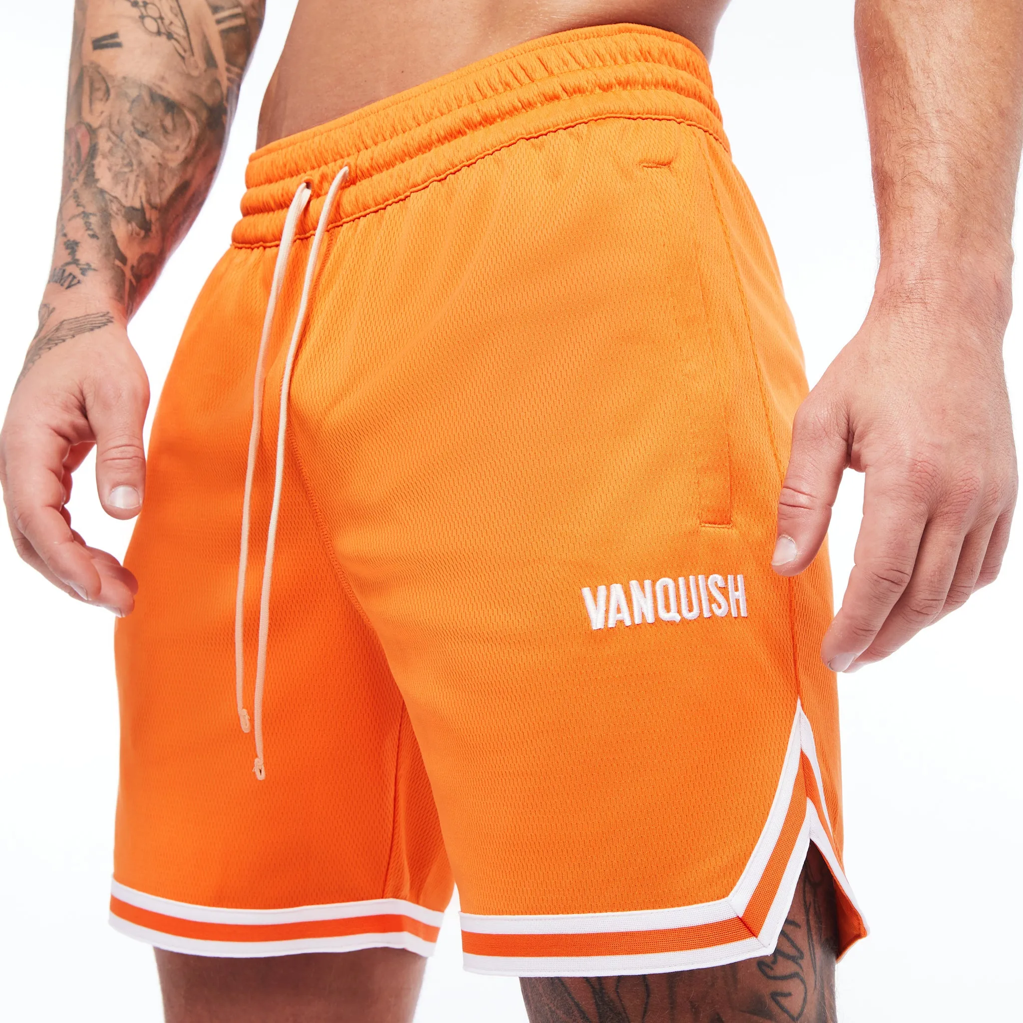 Vanquish Throwback Orange Shorts