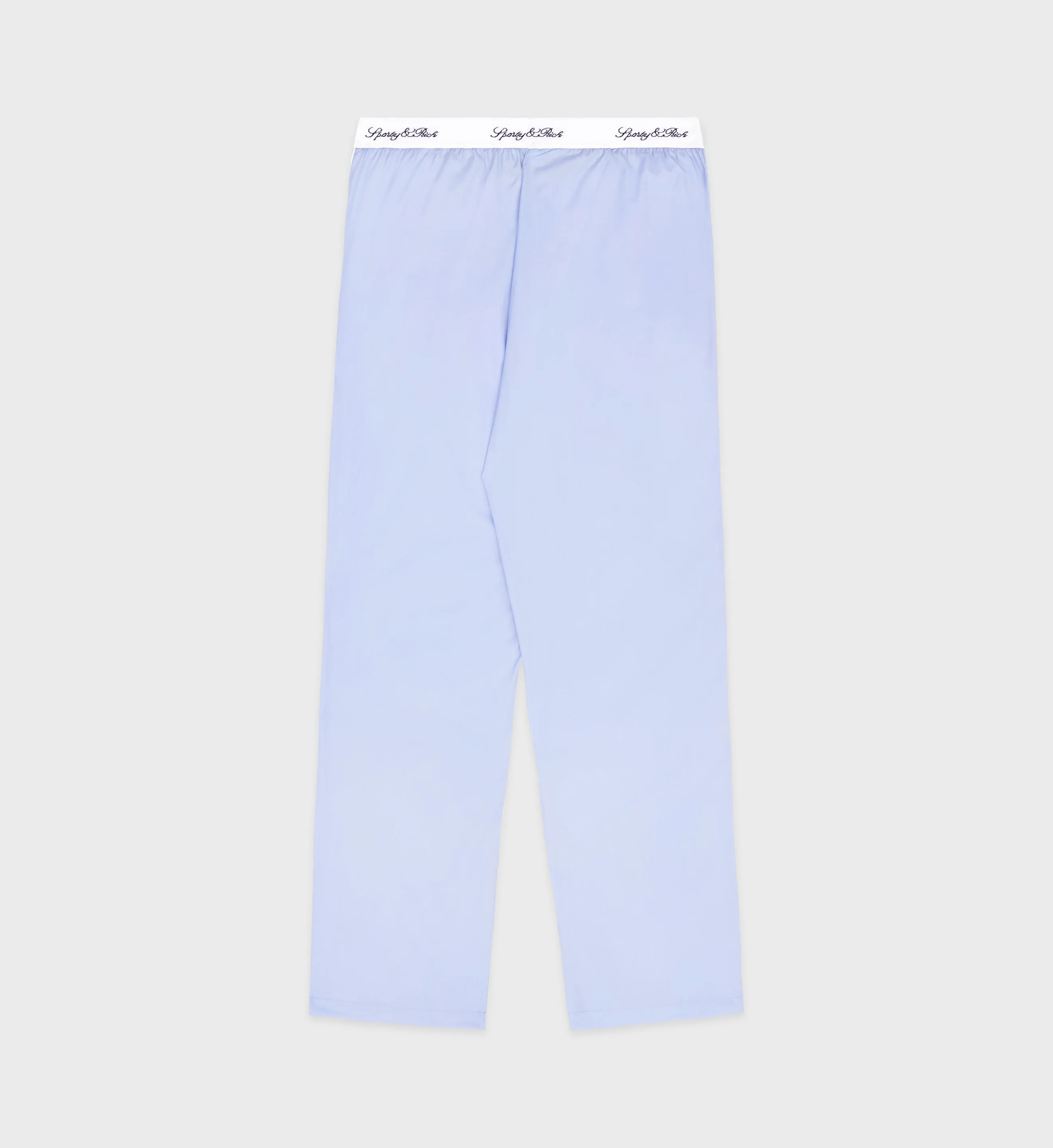 Vendome Pyjama Trousers - Sky Blue/Navy