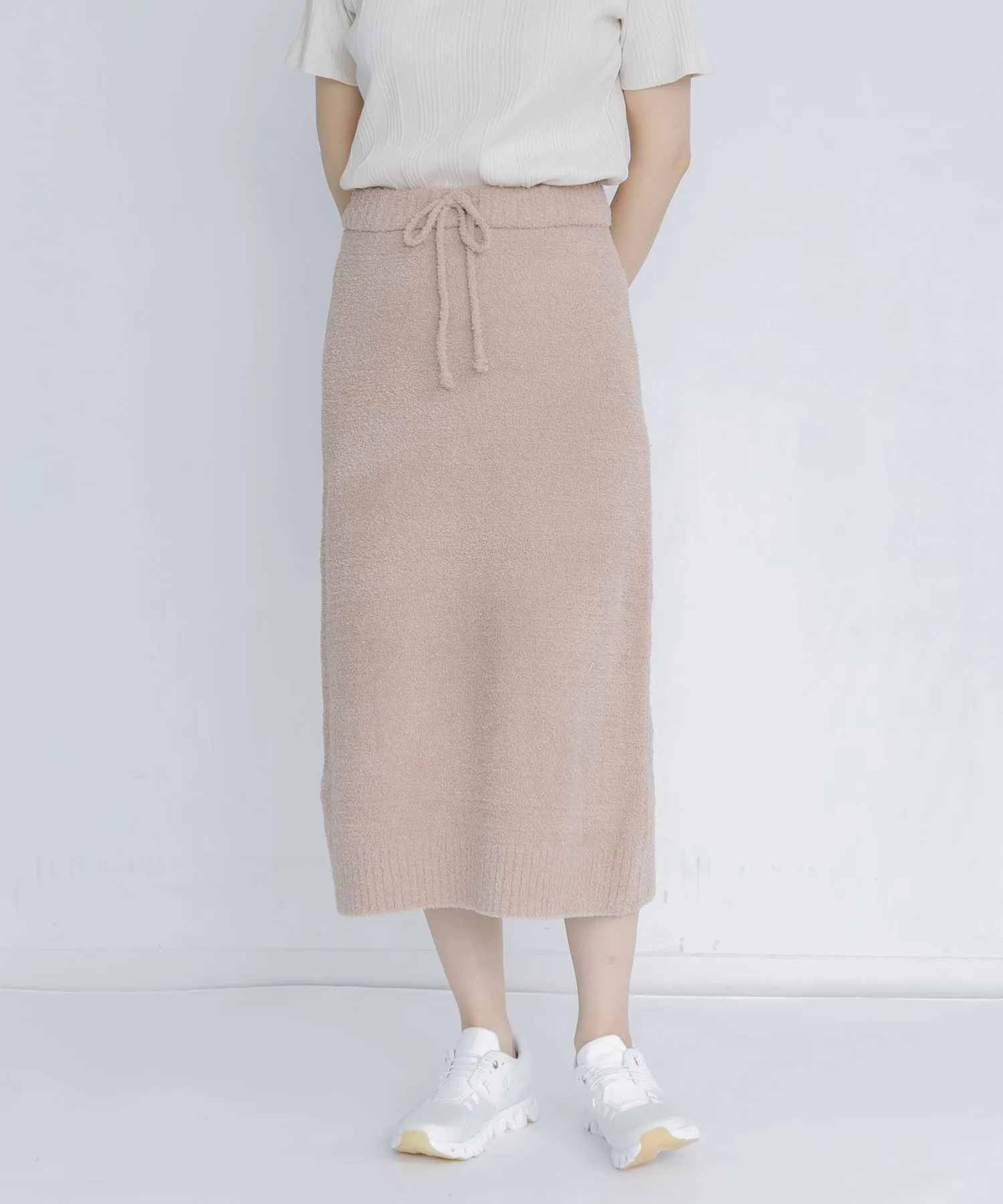 【WOMEN】nestwell THRUSH < Relaxed Fit A Line Skirt >