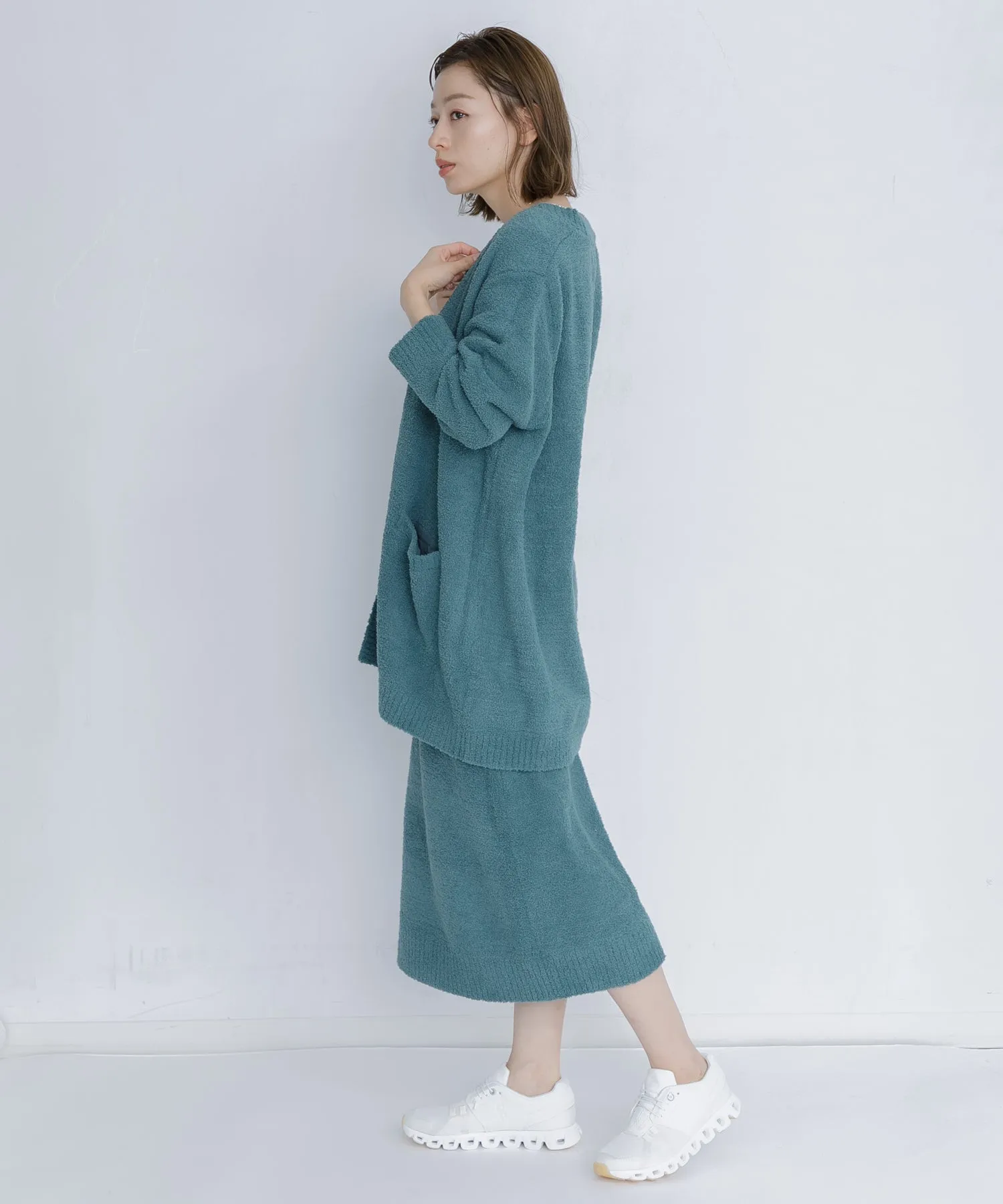 【WOMEN】nestwell THRUSH < Relaxed Fit A Line Skirt >