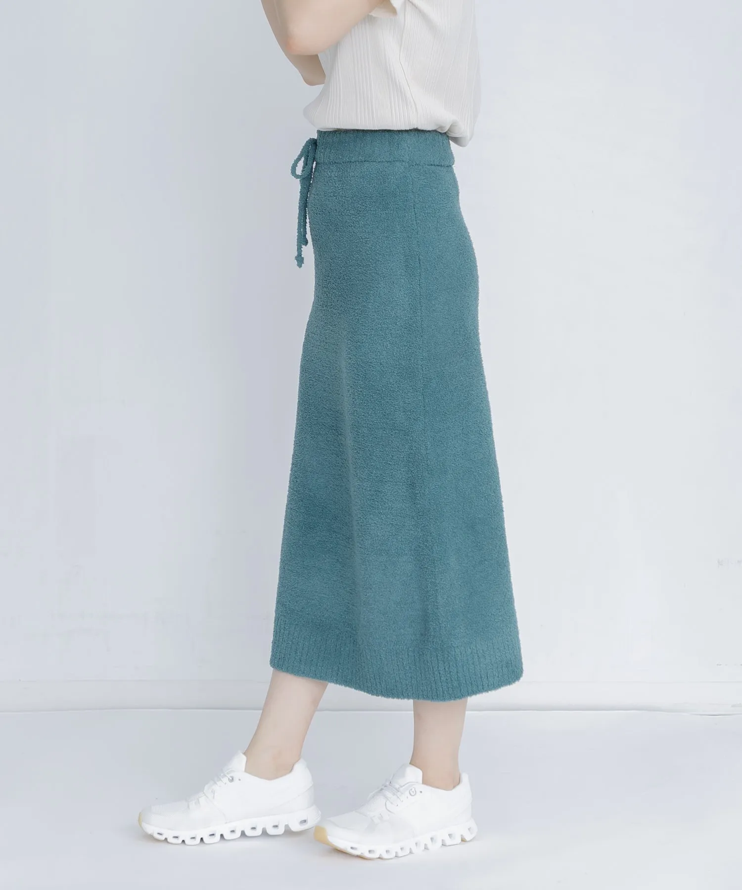 【WOMEN】nestwell THRUSH < Relaxed Fit A Line Skirt >